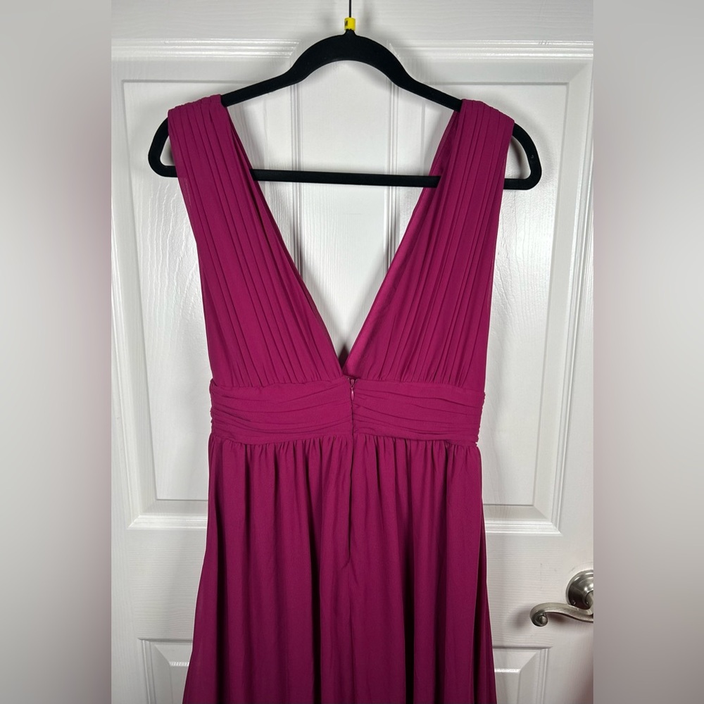 Lulus Heavenly Hues Magenta Maxi Dress Size Small NWOT - Picture 8 of 14